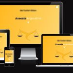 Site one page pour une avocate
